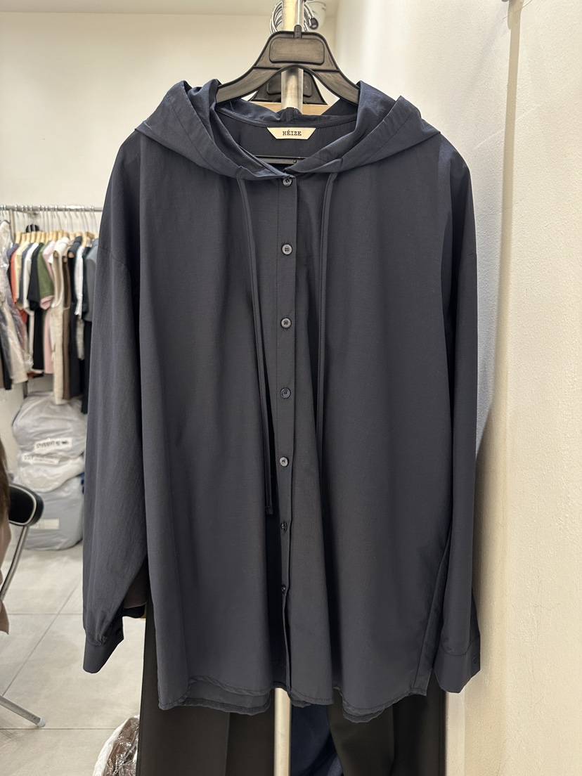 HEIZE東大門㊣實拍女裝新品休閑職業時尚襯衫蕾絲衫Sale兜帽HEIZE襯衫/蕾絲衫