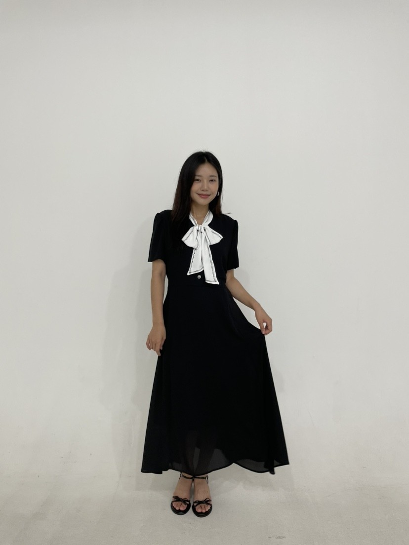 ANNA VERRY-P東大門㊣實拍女裝新品人氣休閑熱賣連衣裙刺繡ANNA VERRY/BELIEVE連衣裙