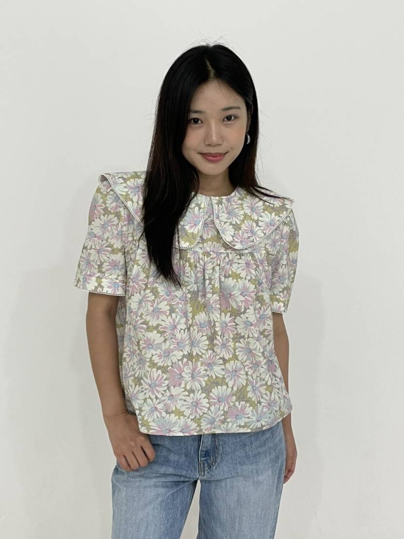 ANNA VERRY-P東大門㊣實拍女士新品真品推薦休閑襯衫蕾絲衫ANNA VERRY/BELIEVE襯衫/蕾絲衫