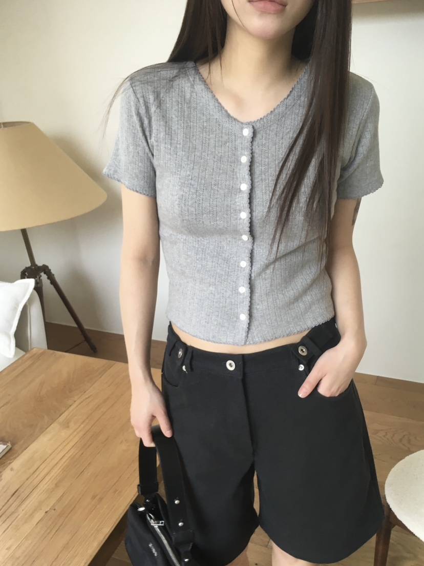 CEDARWOOD韓國代購㊣女裝新品推薦人氣職業真品25春夏時尚T恤CEDARWOODT恤