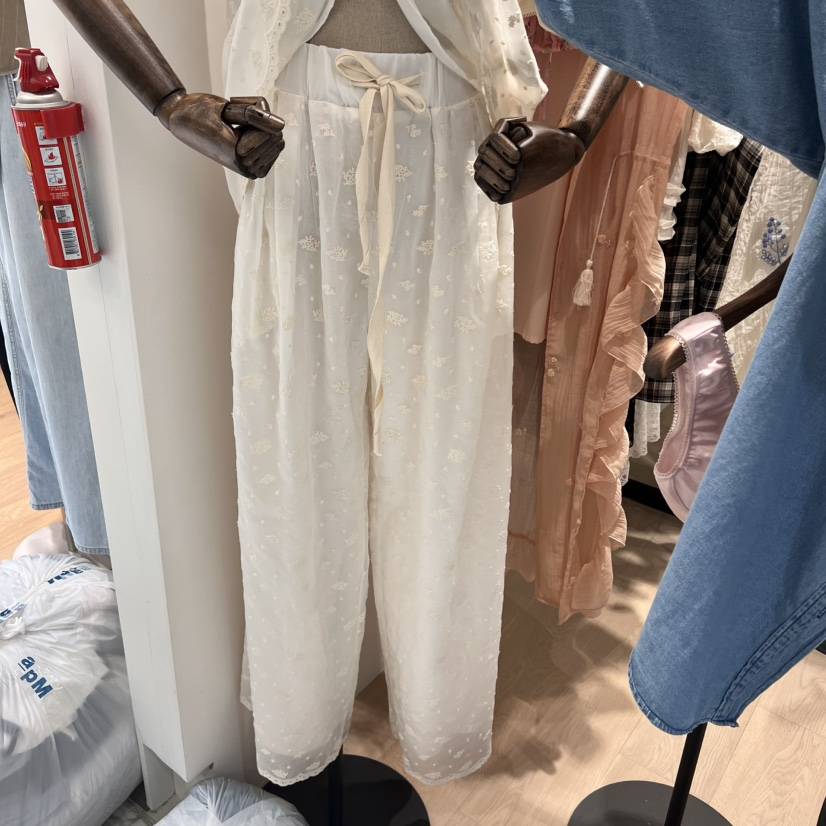 LOVE PULL韓國直郵㊣女裝新品推薦人氣時尚真品休閑褲刺繡LOVE PULL休閑褲