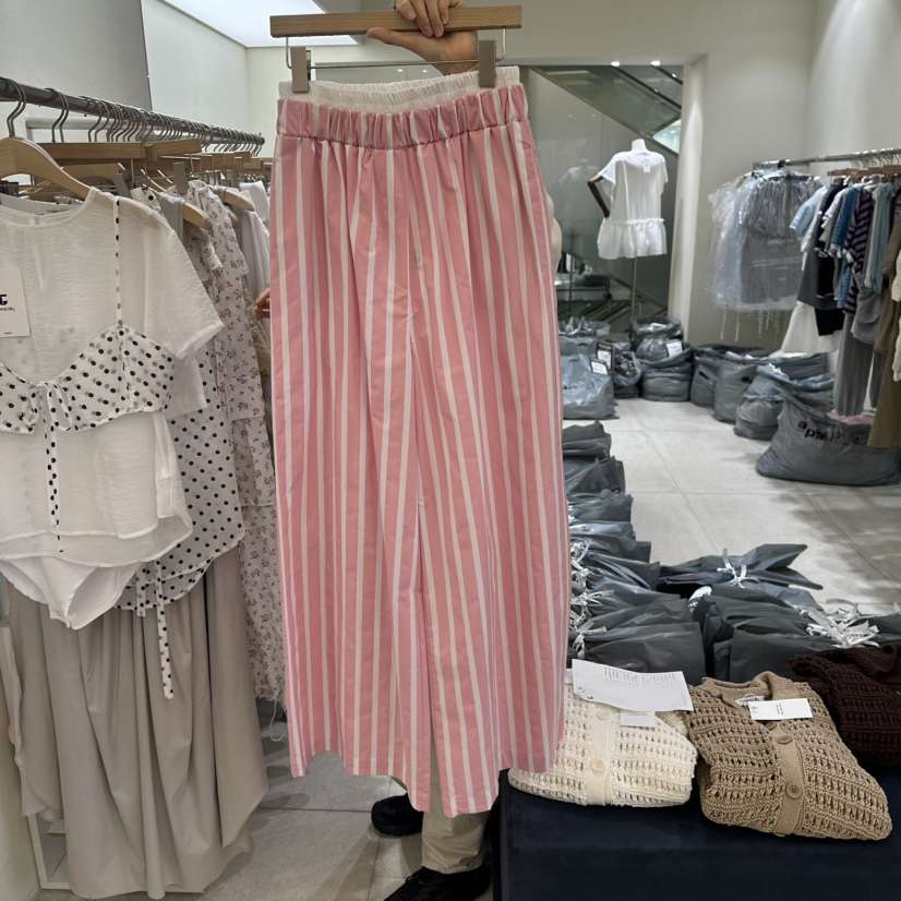 TOMGIRL韓國直郵㊣女裝新品真品25春夏職業人氣休閑推薦休閑褲TOMGIRL休閑褲