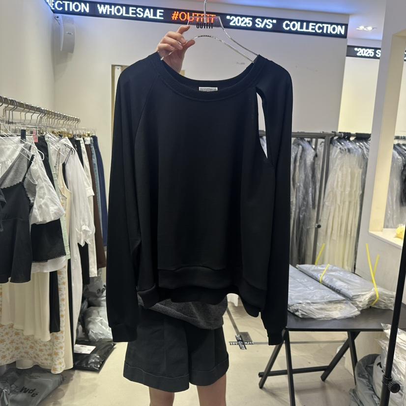 OUTFIT韓國直郵㊣女士新款休閑時尚25春夏職業人氣熱賣衛衣OUTFIT衛衣