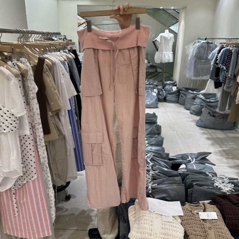 TOMGIRL東大門㊣直郵女士新品熱賣時尚人氣25春夏推薦休閑褲TOMGIRL休閑褲