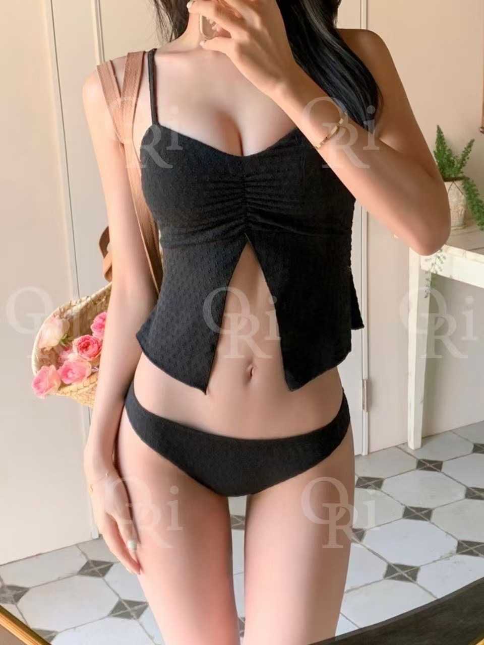O-RI-오리-T韓國代購㊣女士新品休閑25春夏人氣職業泳裝O-RI泳裝