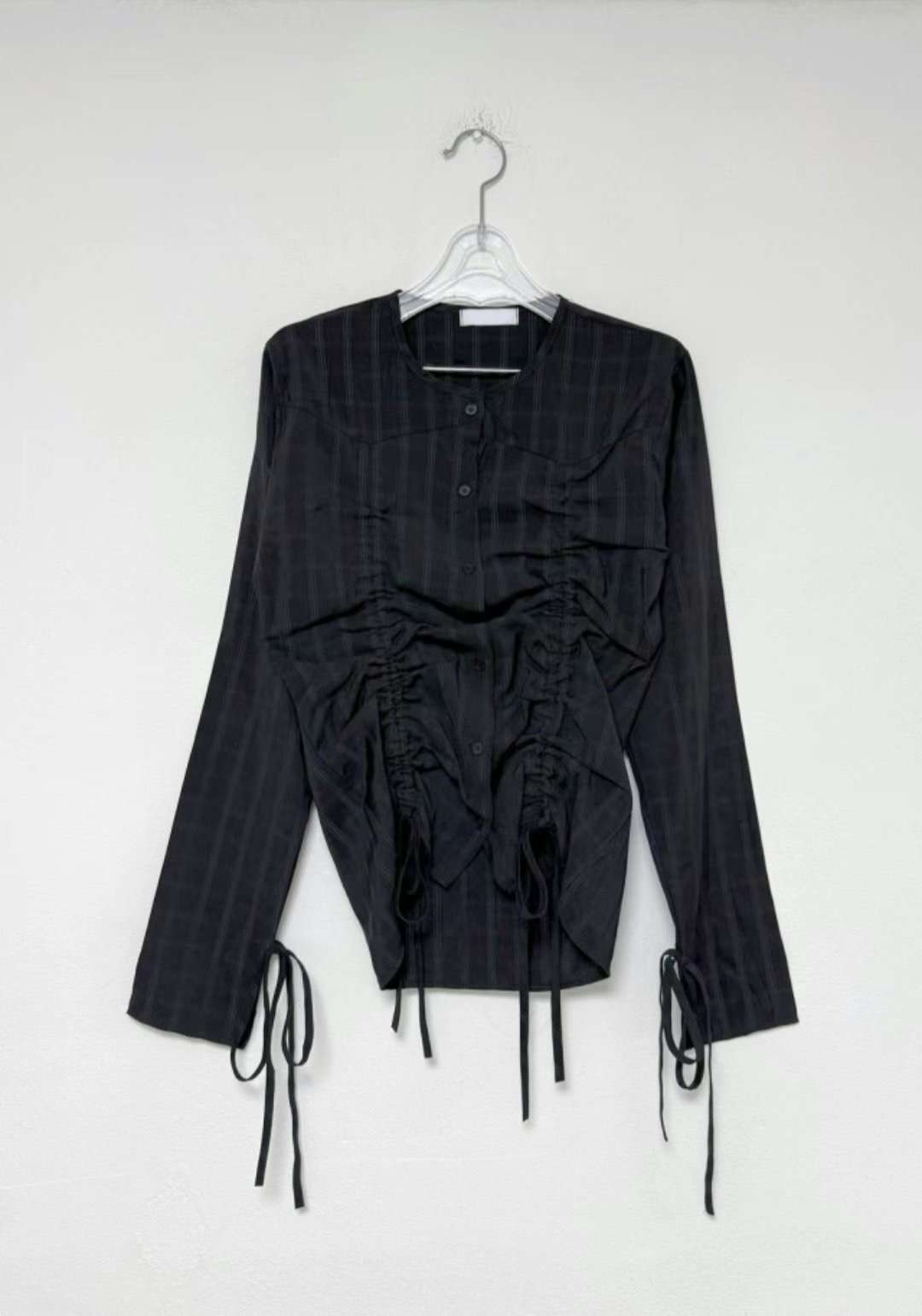 WOOJOO東大門㊣實拍女裝新品真品熱賣休閑時尚推薦襯衫蕾絲衫WOOJOO襯衫/蕾絲衫