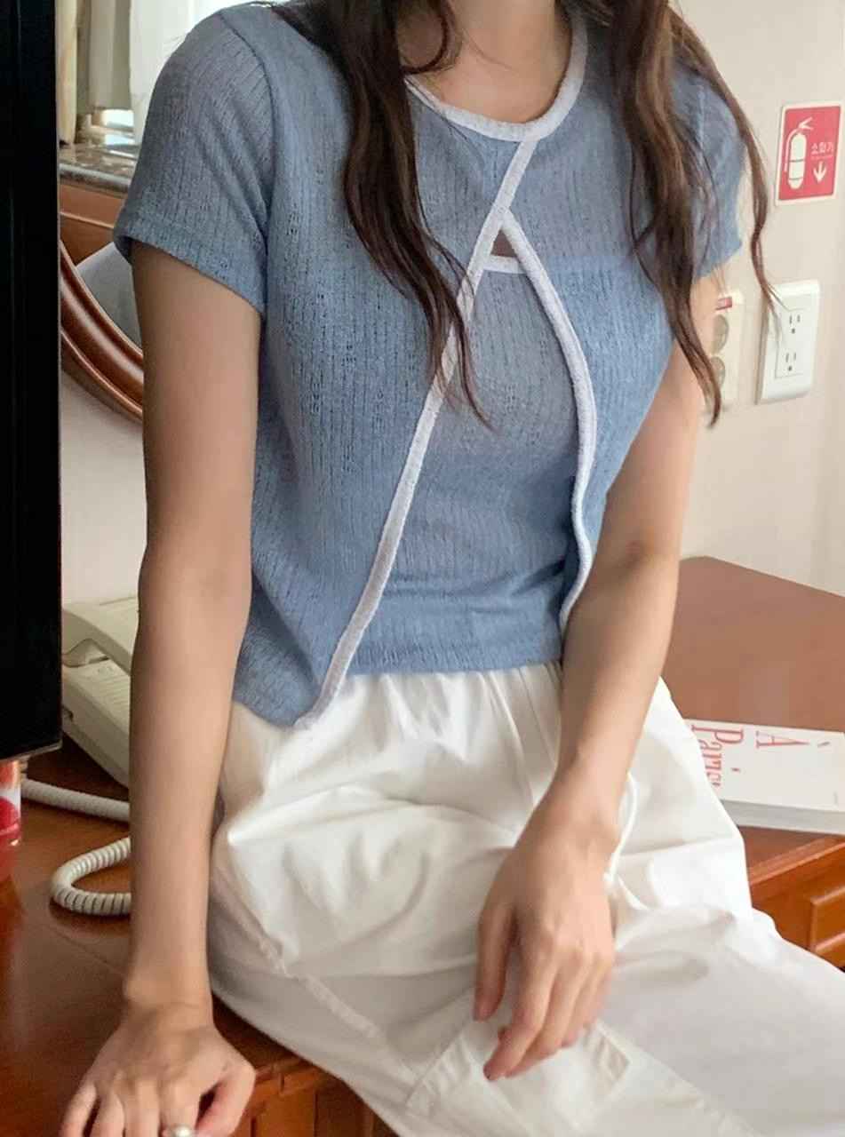 BLUSHER東大門㊣代購女士新品時尚推薦職業真品25春夏人氣套裝BLUSHER套裝