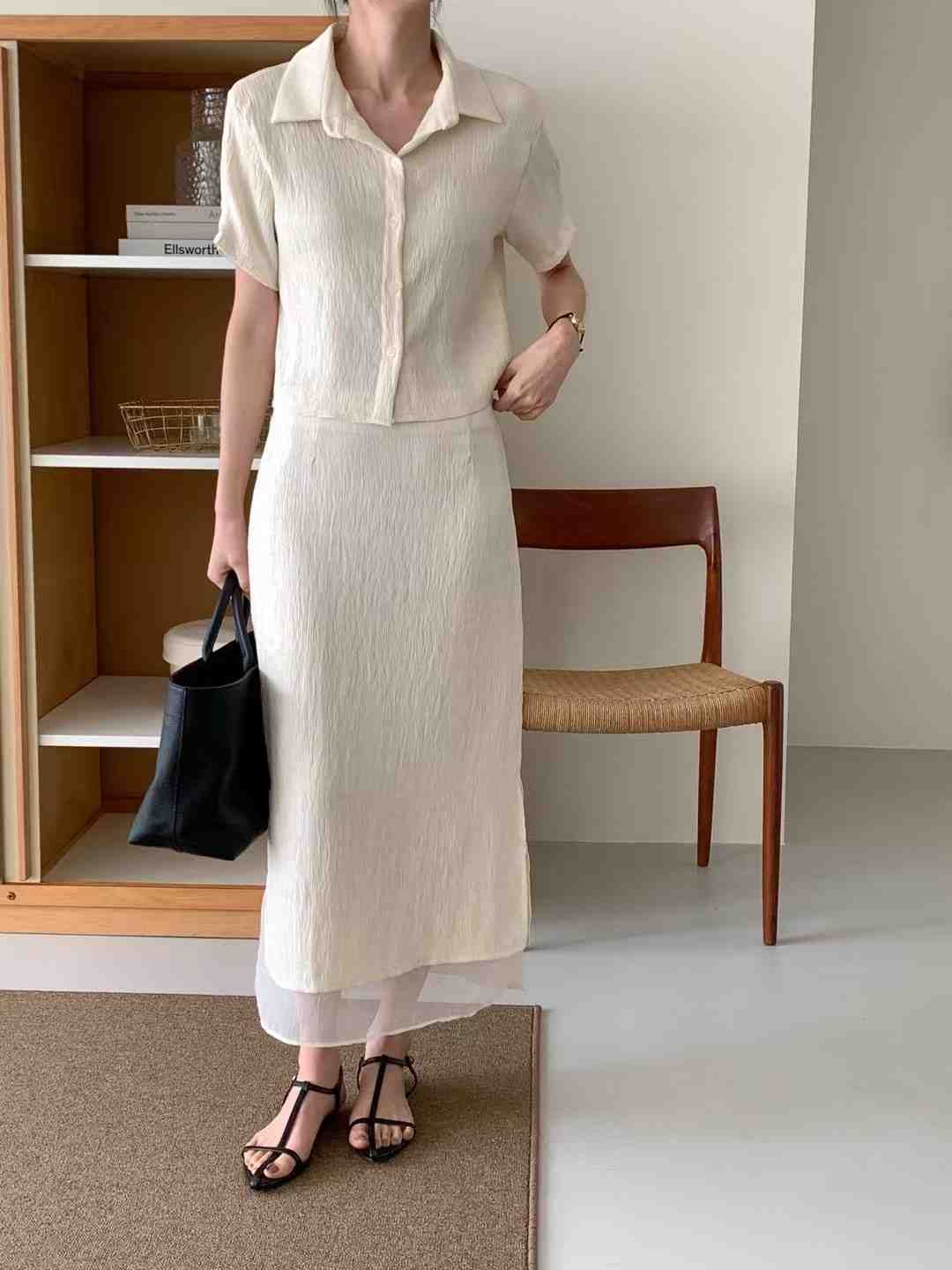 THE ZOA東大門㊣直郵女裝新品真品熱賣職業25春夏套裝套裝THE ZOA套裝