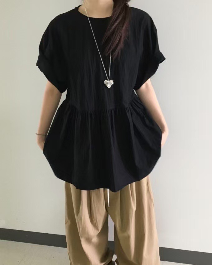 THE ZOA韓國直郵㊣女裝新品時尚休閑熱賣職業真品襯衫蕾絲衫THE ZOA襯衫/蕾絲衫