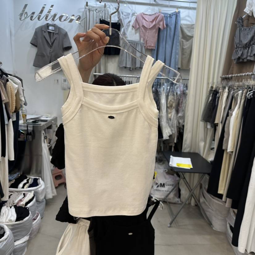 BILLION-L韓國代購㊣女士新款25春夏職業休閑時尚吊帶背心BILLION-L吊帶/背心