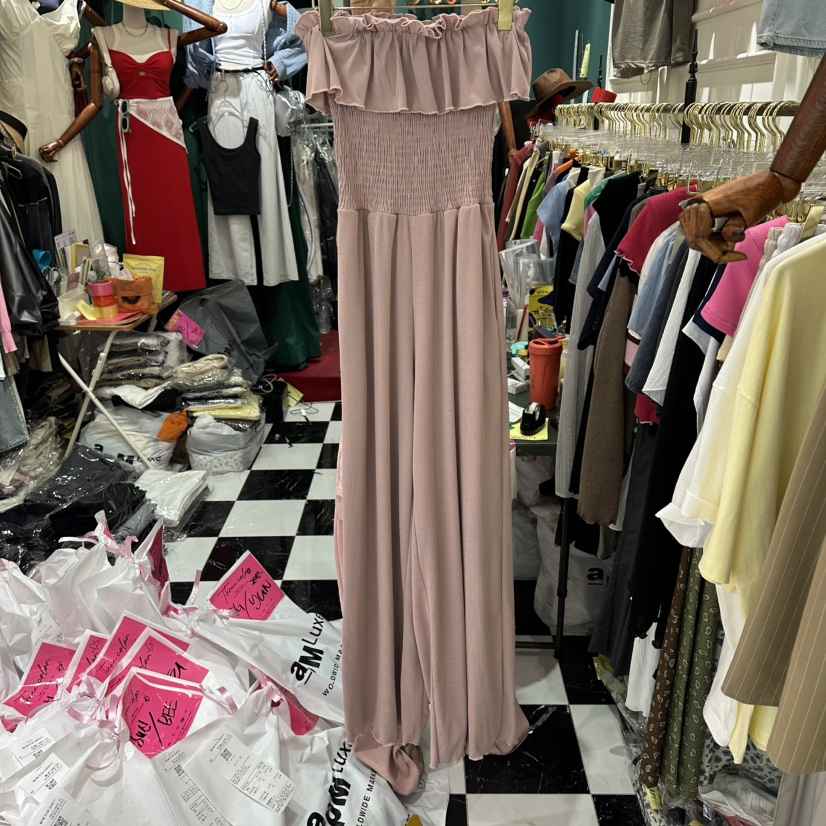 3COLOR東大門㊣直郵女士新品休閑連體褲Three color連體褲