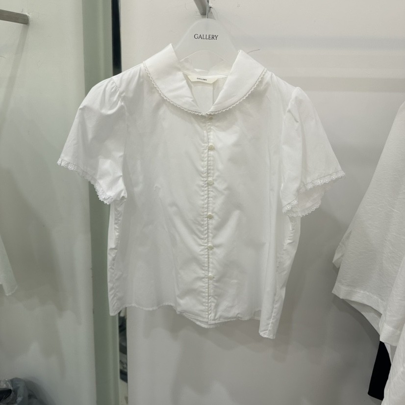 GALLERY-P韓國直郵㊣女裝新品時尚熱賣人氣推薦襯衫蕾絲衫GALLERY襯衫/蕾絲衫
