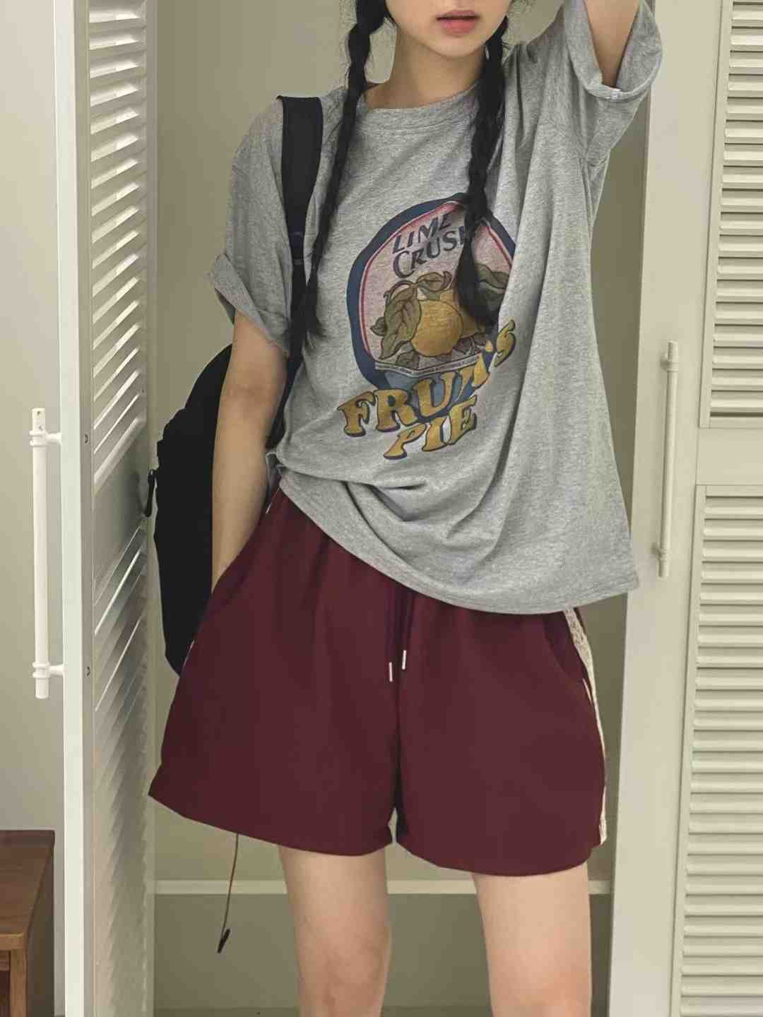 ONTHEMOOD東大門㊣實拍女士新款休閑職業真品時尚熱賣25春夏短褲RIPPLE短褲