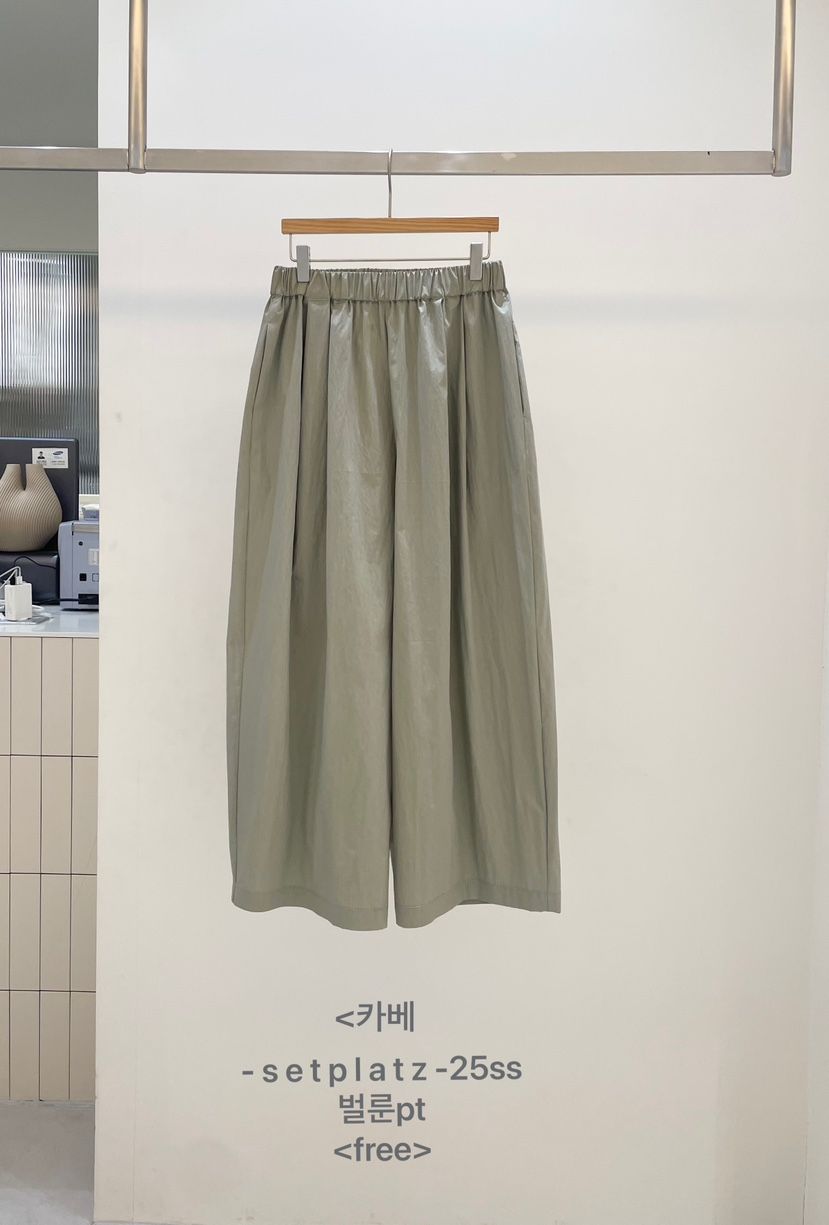 SETPLATZ東大門㊣直郵女士新品25春夏推薦時尚職業真品休閑褲PLATZCLASSIC休閑褲