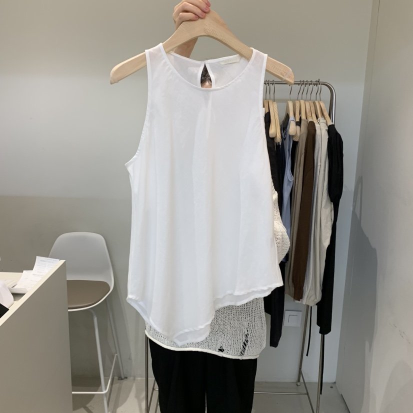 OUTRENE東大門㊣實拍女裝新品職業真品人氣時尚25春夏吊帶背心OUTRENE吊帶/背心