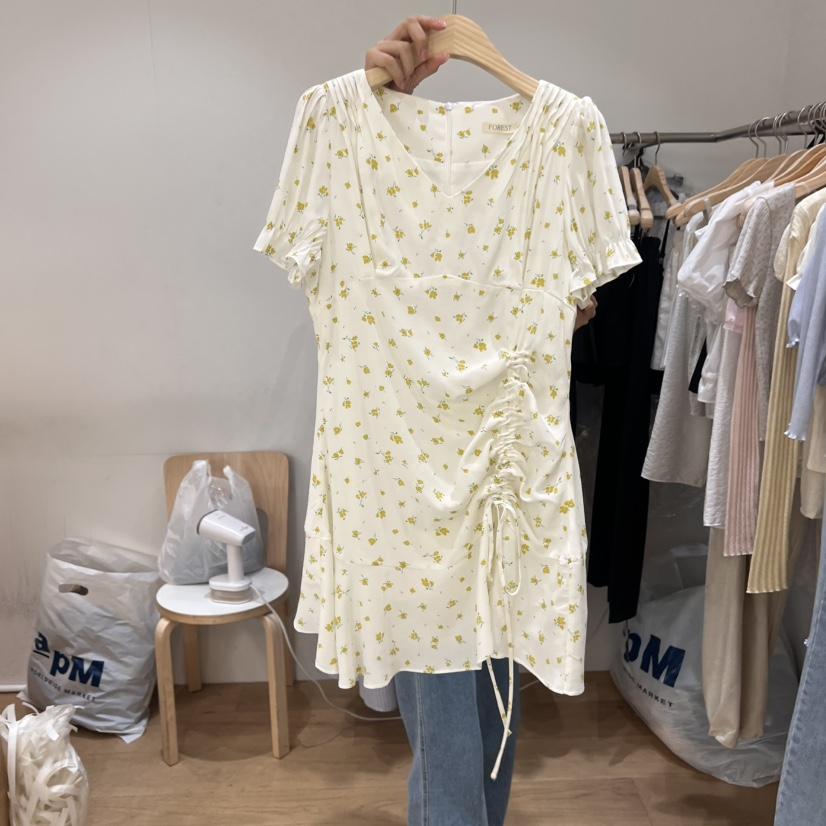FOREST韓國直郵㊣女裝新品25春夏時尚人氣休閑職業推薦連衣裙FOREST連衣裙