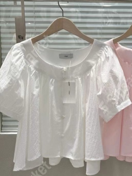 I_HOUR東大門㊣代購女裝新品人氣推薦休閑25春夏襯衫蕾絲衫i hour襯衫/蕾絲衫