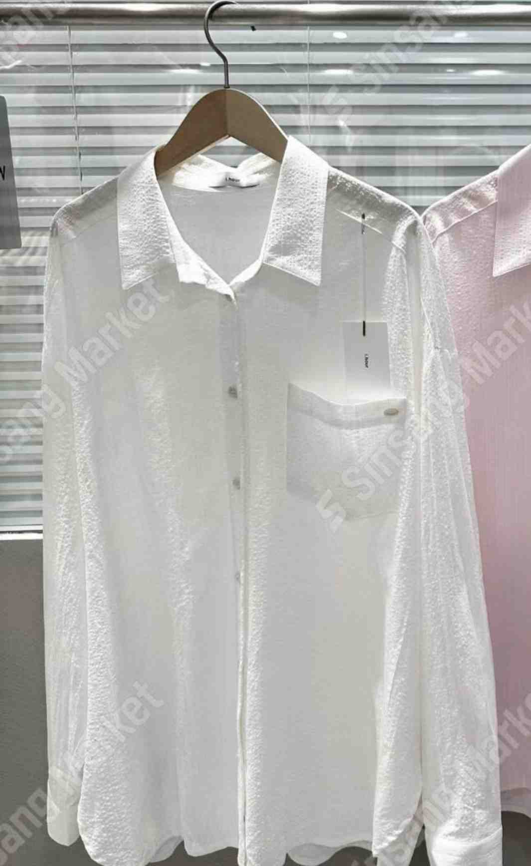 I_HOUR東大門㊣直郵女裝新品推薦時尚休閑熱賣人氣襯衫蕾絲衫i hour襯衫/蕾絲衫