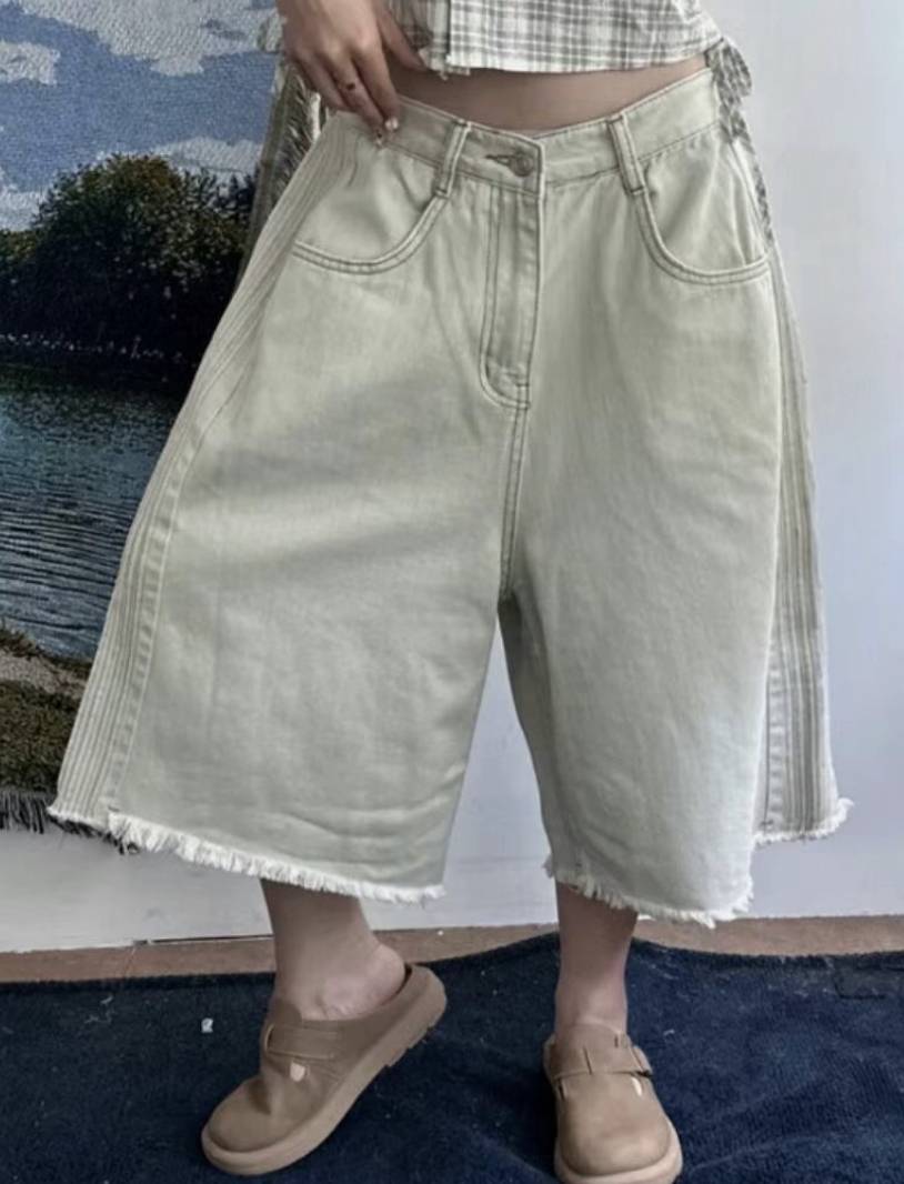 1ONE.CHASER東大門㊣直郵女裝新品休閑真品25春夏人氣短褲1ONE.CHASER短褲