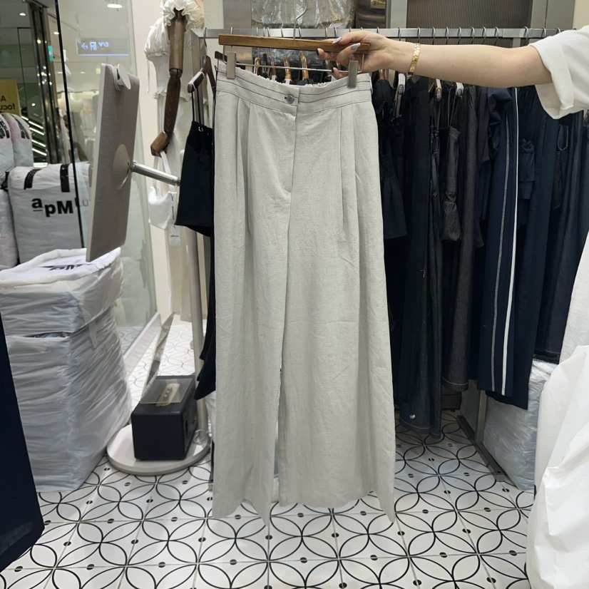 BAMBOLINA韓國直郵㊣女士新品人氣真品時尚推薦職業25春夏休閑褲BAMBOLINA休閑褲