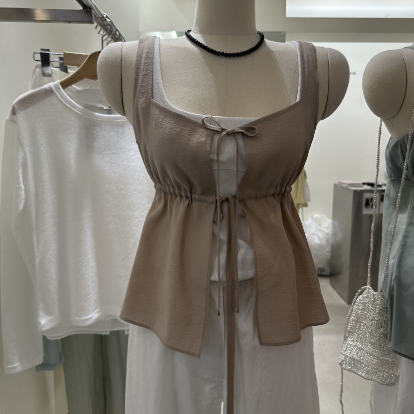 ASHTOE韓國代購㊣女裝新品職業25春夏人氣吊帶背心不含內搭ASHTOE吊帶/背心