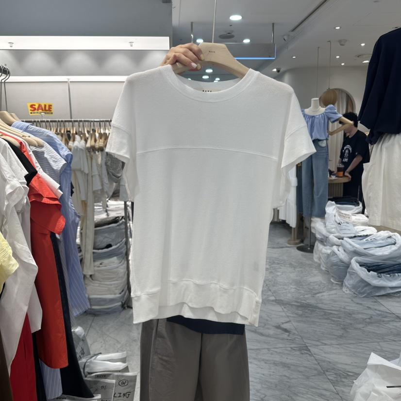 REVE-L東大門㊣實拍女士新品職業人氣真品時尚熱賣25春夏T恤REVE-LT恤