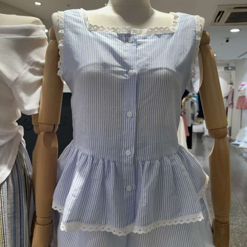 DELLING東大門㊣實拍女士新款真品休閑熱賣25春夏時尚吊帶背心DELLING吊帶/背心