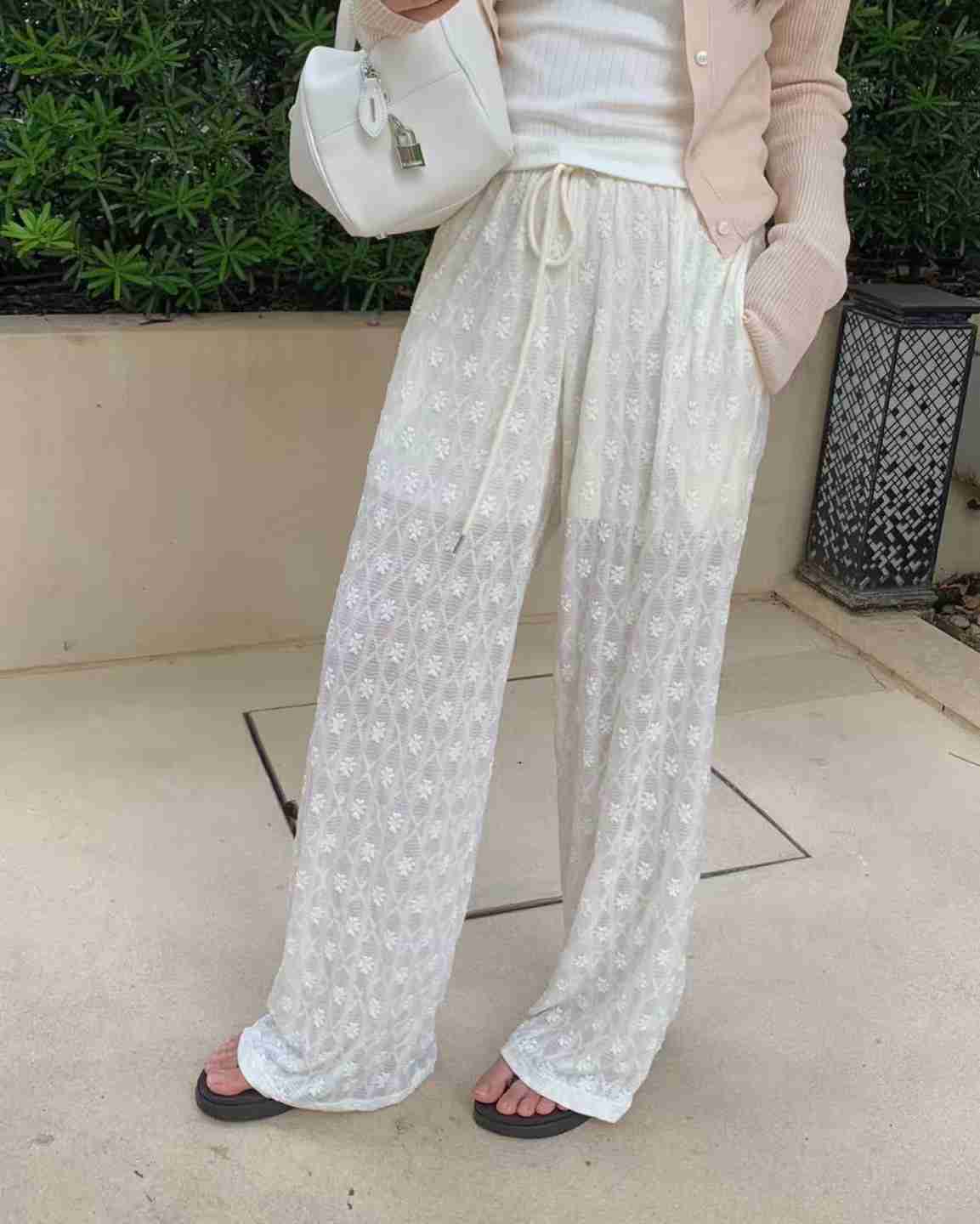 PYT-ot東大門㊣代購女裝新品真品時尚休閑25春夏熱賣休閑褲pretty young thing休閑褲