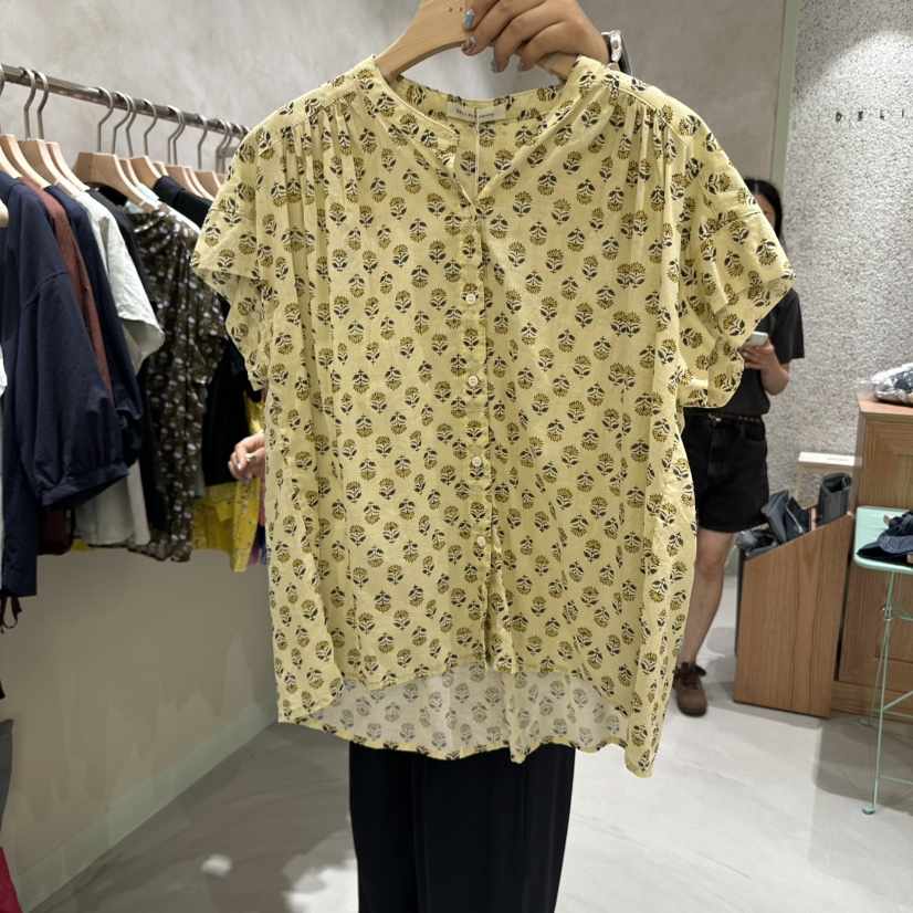 DELI JENNY東大門㊣代購女裝新品人氣25春夏熱賣襯衫蕾絲衫DELI JENNY襯衫/蕾絲衫