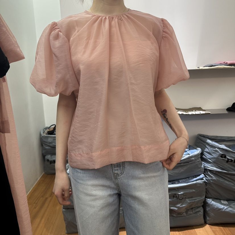 NAVE東大門㊣實拍女士新款熱賣推薦時尚人氣休閑襯衫蕾絲衫NAVE襯衫/蕾絲衫
