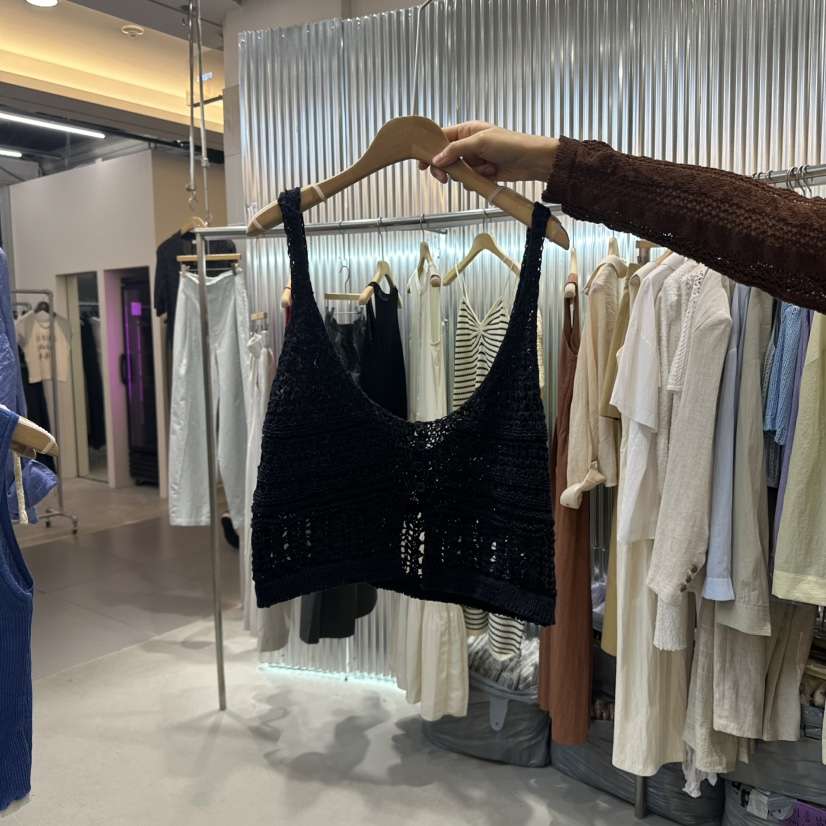 ALEGRE東大門㊣實拍女士新品25春夏推薦真品熱賣人氣吊帶背心ALEGRE吊帶/背心