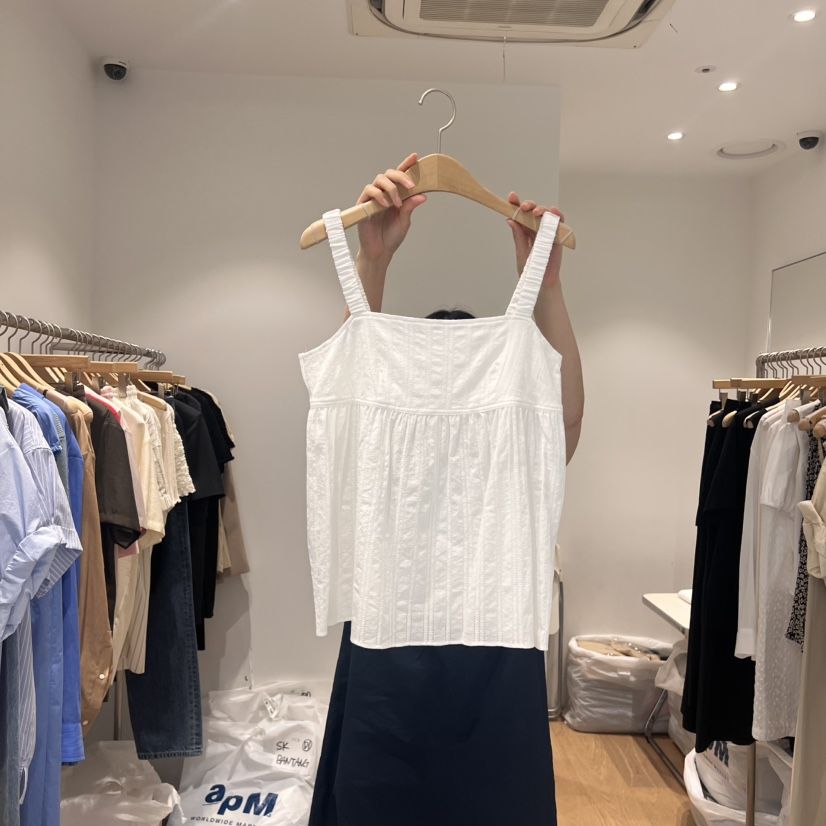OUR-A東大門㊣實拍女士新款推薦人氣熱賣25春夏吊帶背心蕾絲OUR-A吊帶/背心