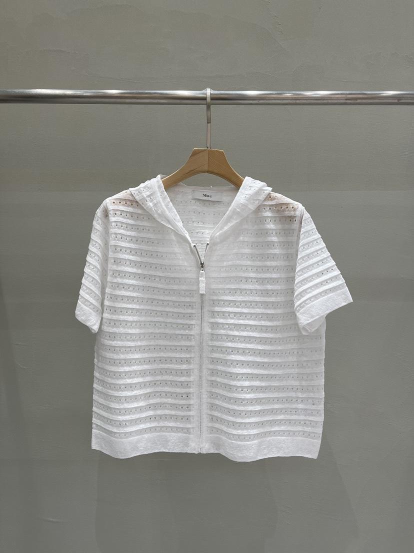 THE MUI韓國代購㊣女裝新品推薦25春夏時尚職業真品針織衫Mu:i-A針織衫