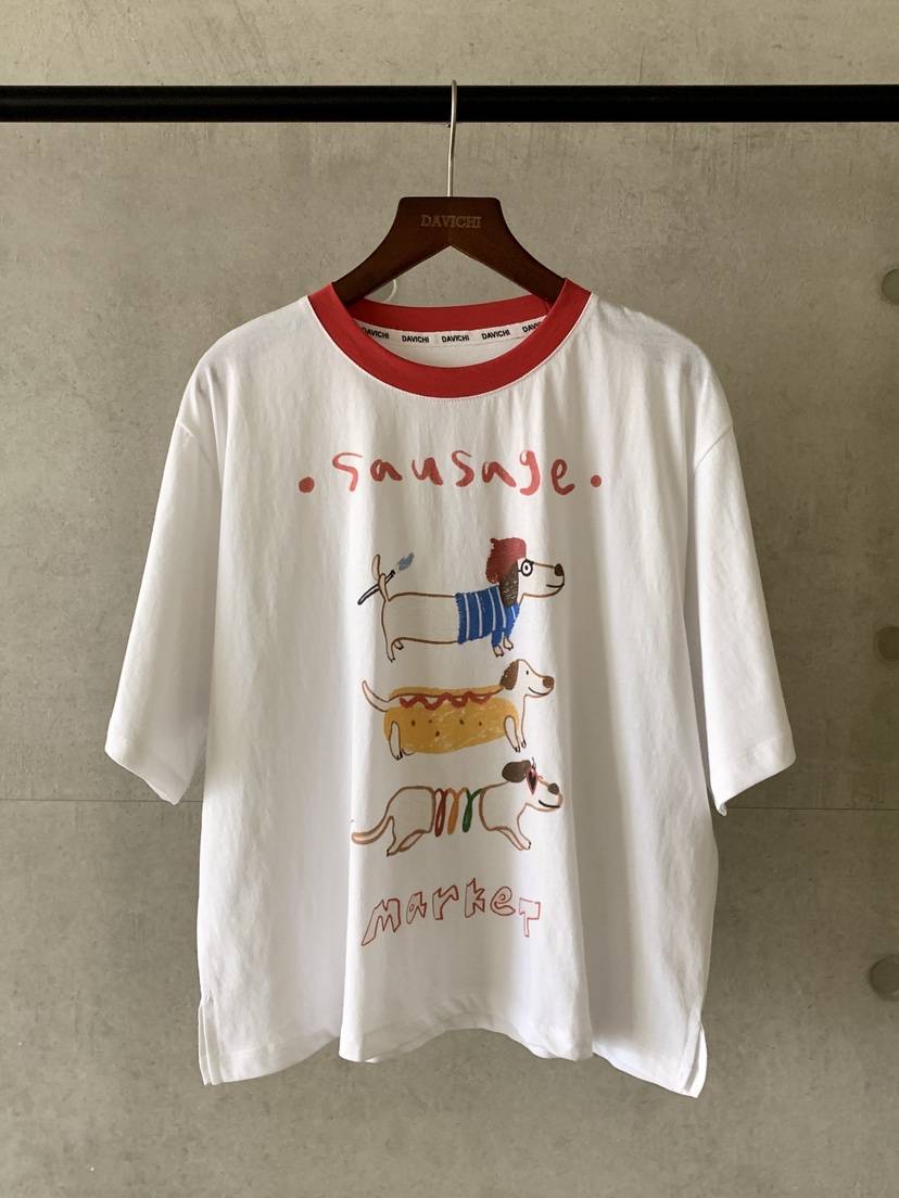 DAVICHI東大門㊣直郵女士新品職業人氣25春夏時尚推薦休閑T恤DAVICHIT恤