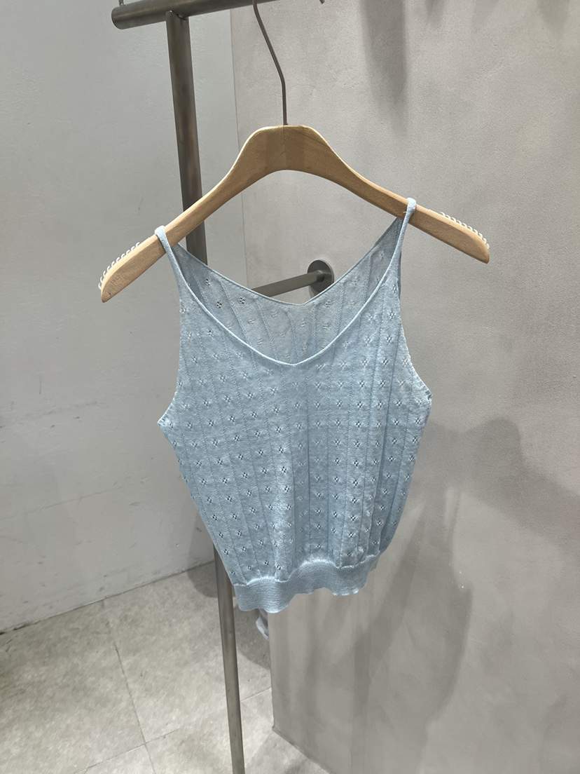 EVERCOMMERCE METICULOUSLY DESIGNED東大門㊣直郵女裝新款真品吊帶背心亞麻EVERCOMMERCE METICULOUSLY DESIGNED吊帶/背心