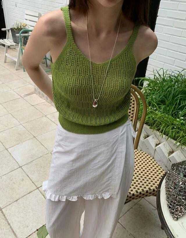 SMILE韓國代購㊣女士新品職業時尚熱賣推薦人氣真品吊帶背心SMILE吊帶/背心