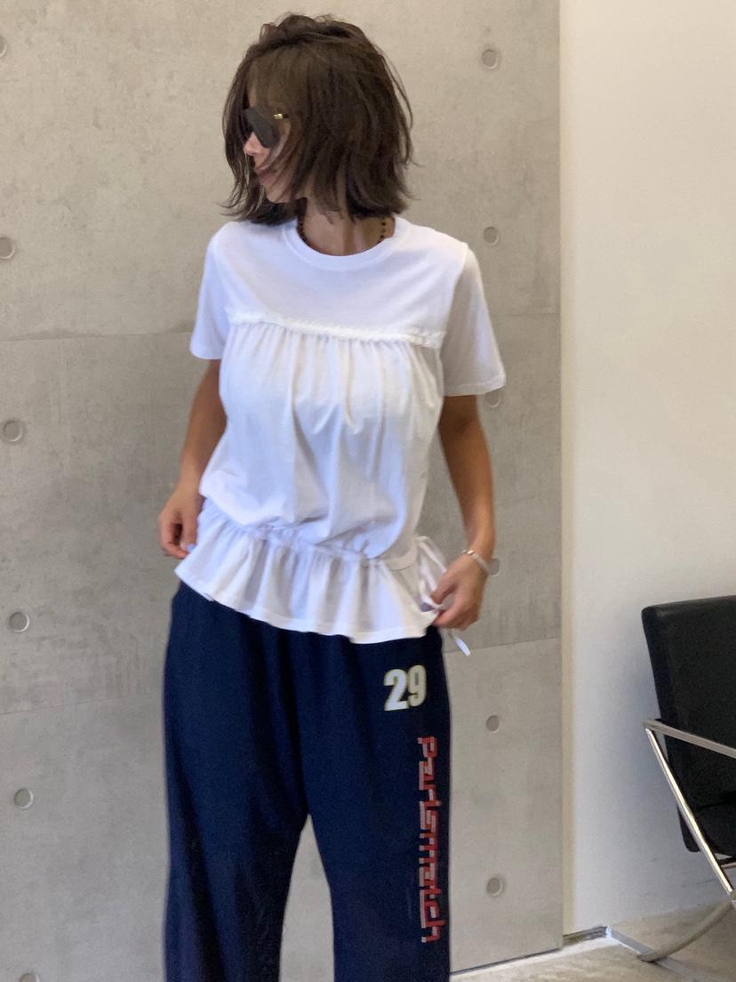 PARIS MATCH東大門㊣直郵女士新品時尚職業25春夏休閑熱賣T恤PARIS MATCHT恤