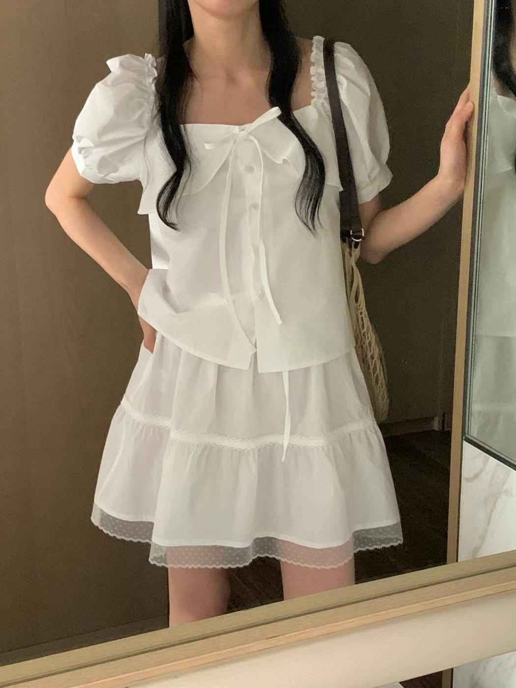 FLUTTER東大門㊣實拍女士新款休閑人氣推薦真品熱賣襯衫蕾絲衫FLUTTER/INOUF襯衫/蕾絲衫