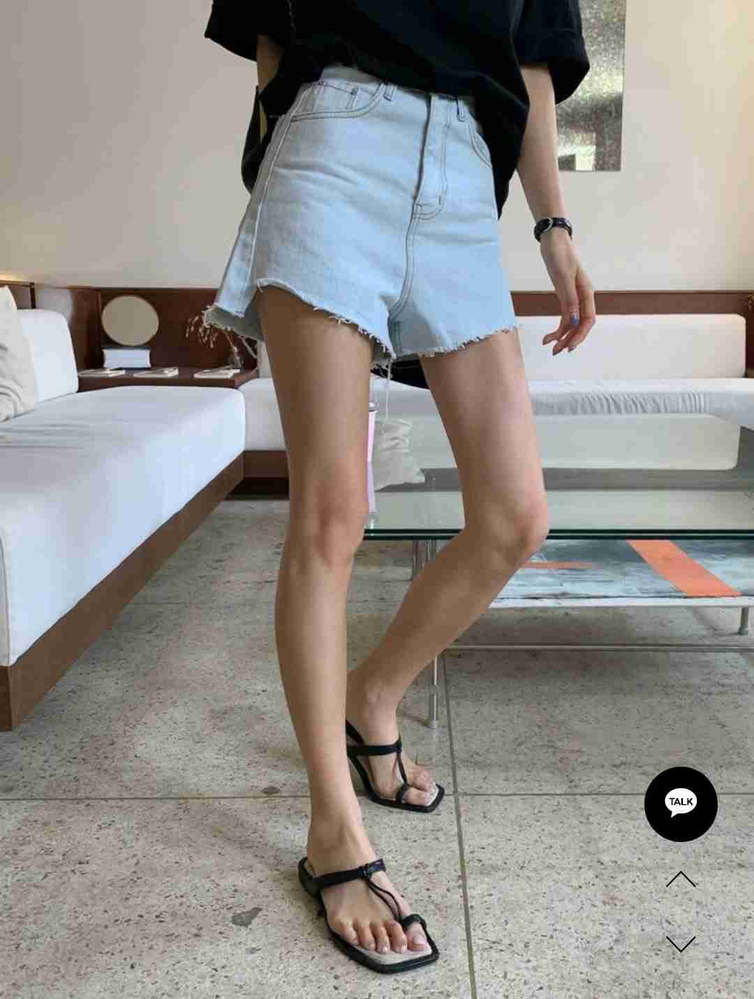 BLOCK東大門㊣實拍女士新款休閑人氣時尚熱賣職業25春夏短褲BLOCK短褲