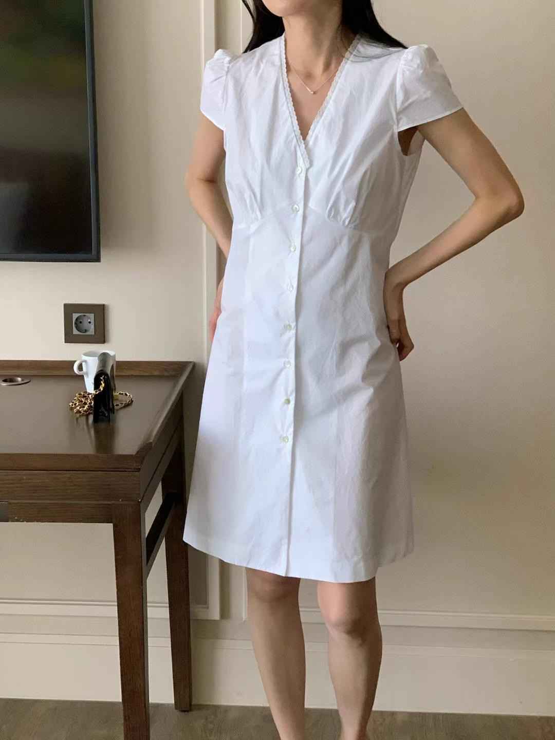 FLUTTER韓國直郵㊣女士新款職業時尚休閑人氣25春夏真品連衣裙FLUTTER/INOUF連衣裙