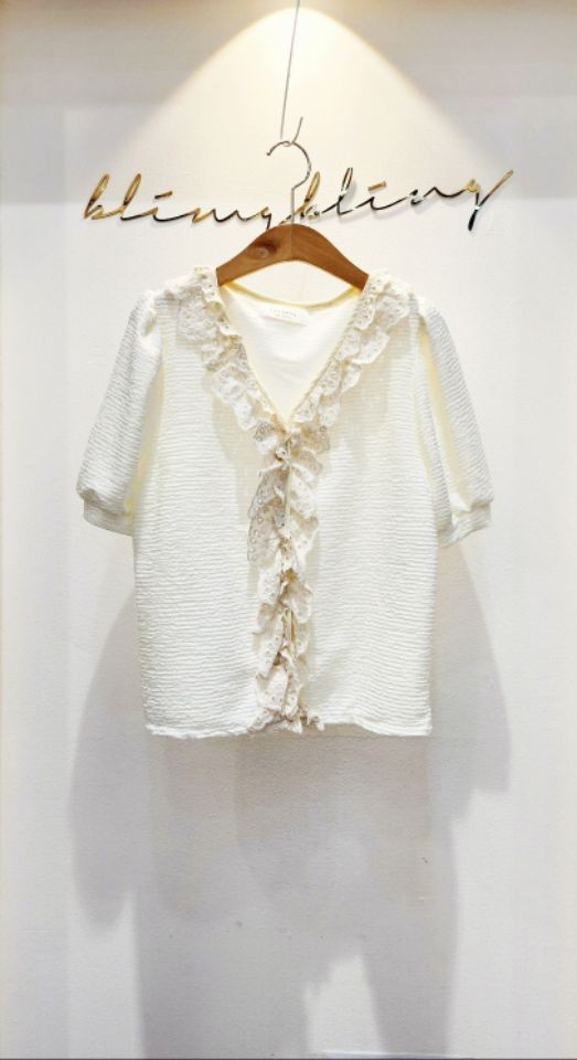 BLING BLING-S東大門㊣直郵女士新品推薦休閑真品襯衫蕾絲衫BLING BLING-S襯衫/蕾絲衫