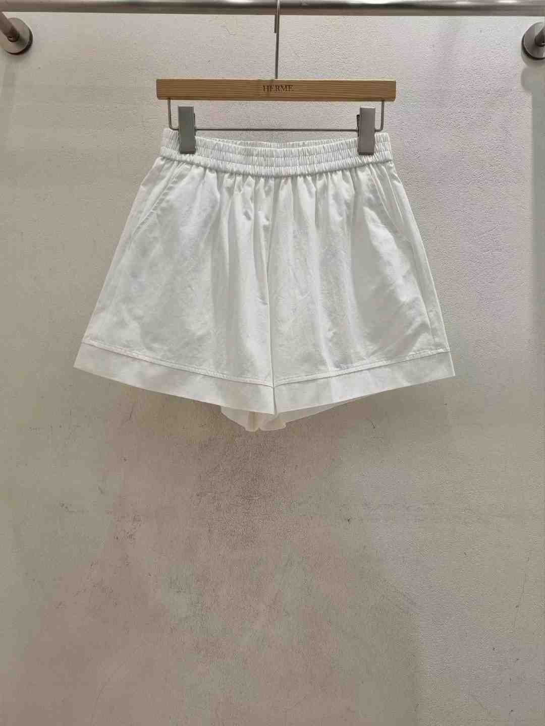 HERME韓國代購㊣女士新品25春夏職業人氣真品熱賣推薦休閑短褲HERME短褲