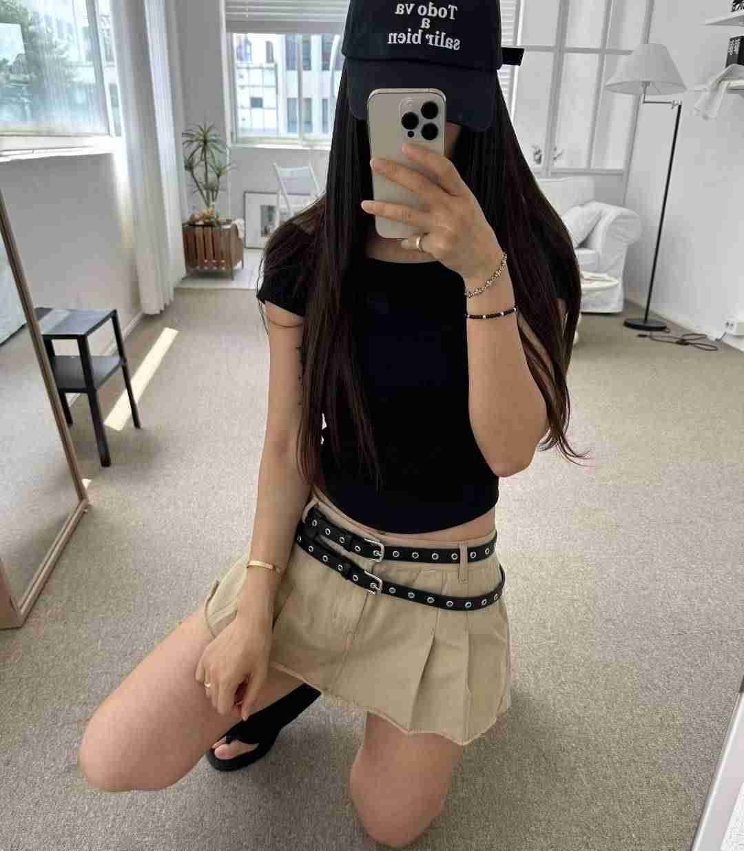 BLACK LADY東大門㊣實拍女士新款職業25春夏時尚真品休閑腰帶BLACK LADY腰帶