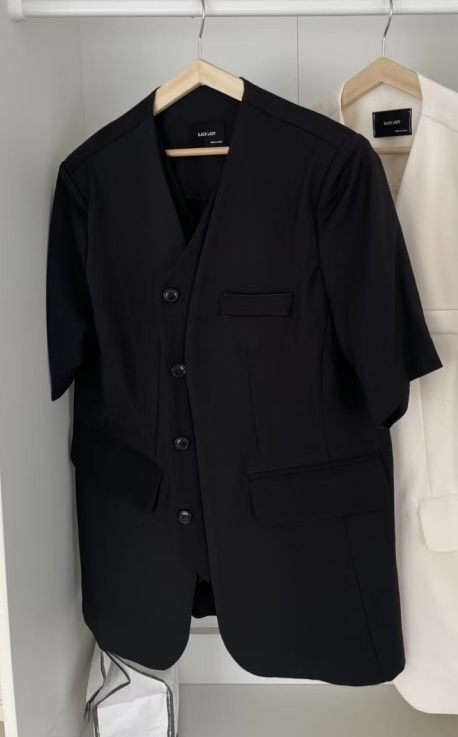 BLACK LADY東大門㊣代購女裝新品人氣休閑職業推薦真品夾克BLACK LADY夾克