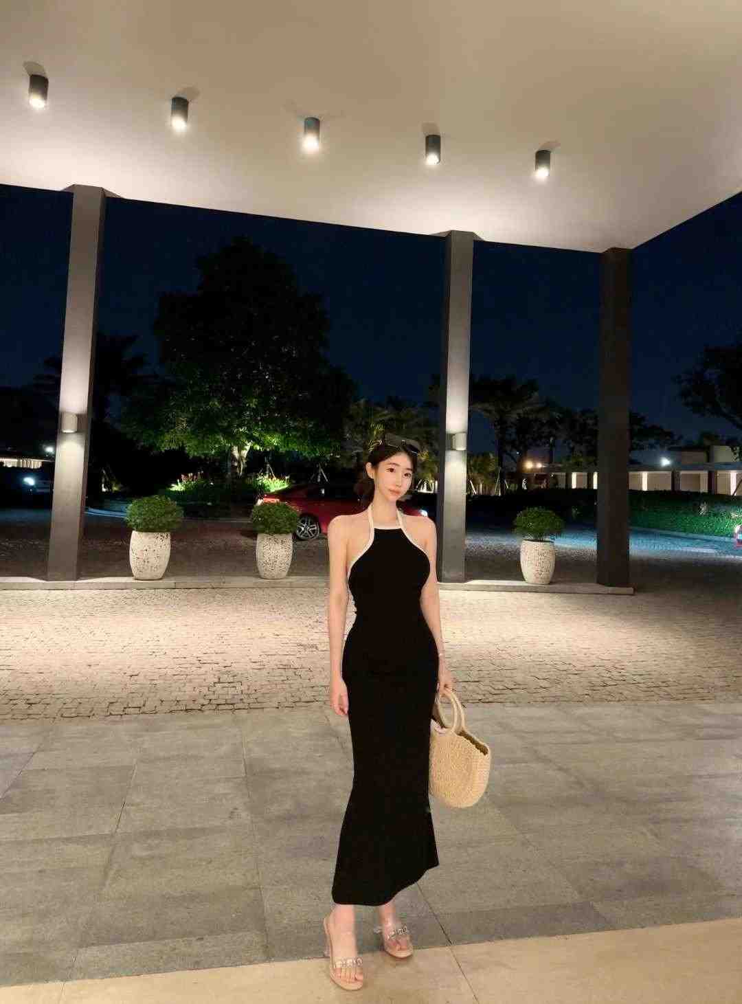 blinque韓國直郵㊣女裝新品時尚休閑推薦真品職業熱賣連衣裙blinque連衣裙
