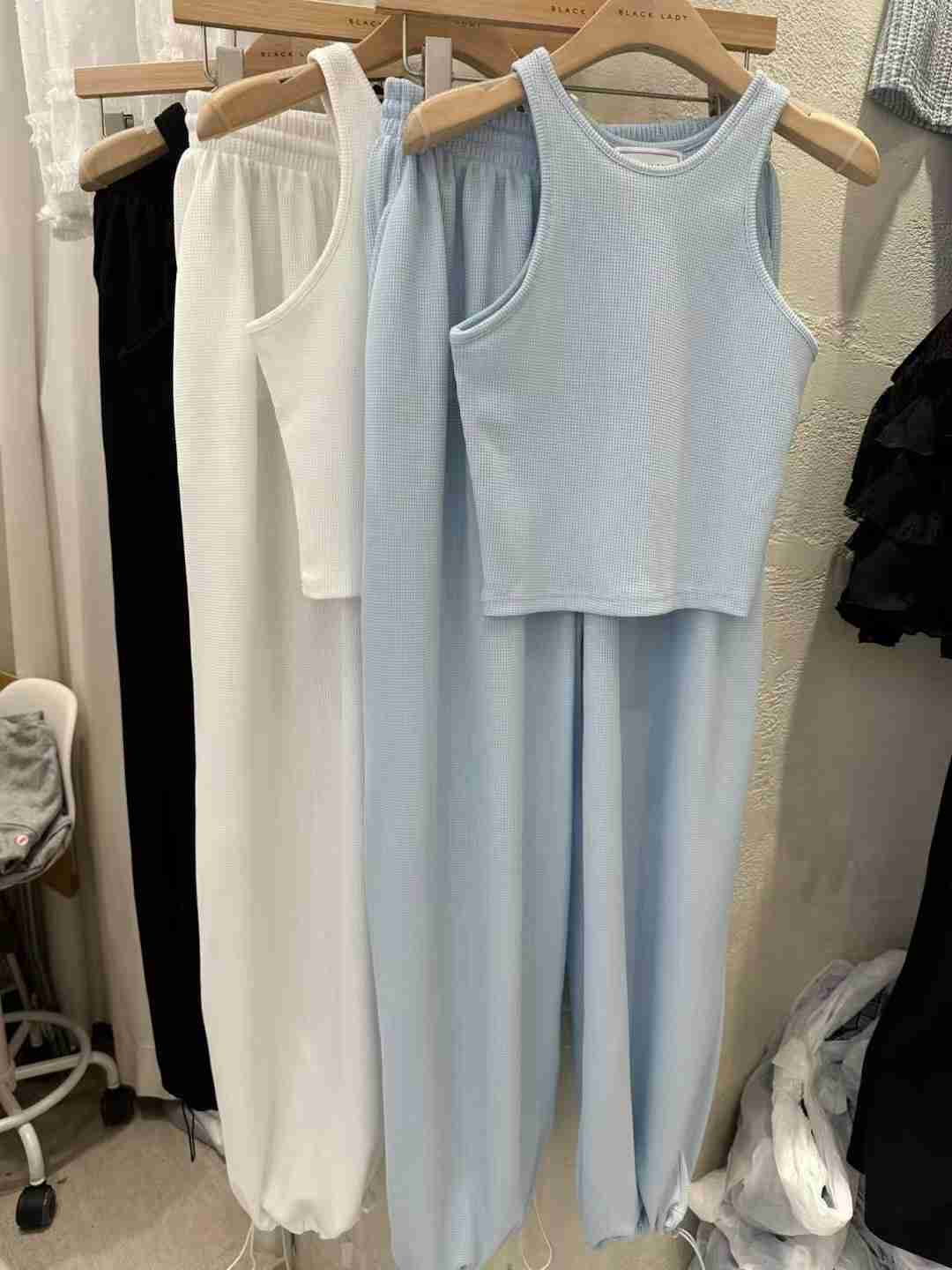 BLACK LADY東大門㊣實拍女裝新款真品人氣時尚熱賣25春夏套裝BLACK LADY套裝