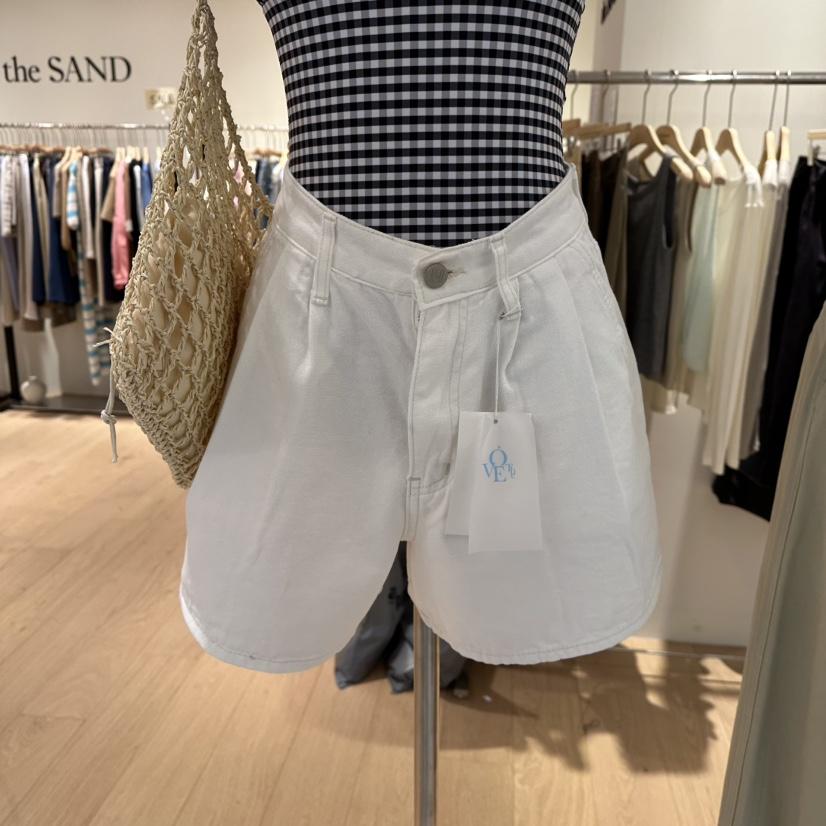 THE SAND/SAND BEIGE韓國代購㊣女裝新品時尚休閑短褲打折THE SAND/SAND BEIGE短褲