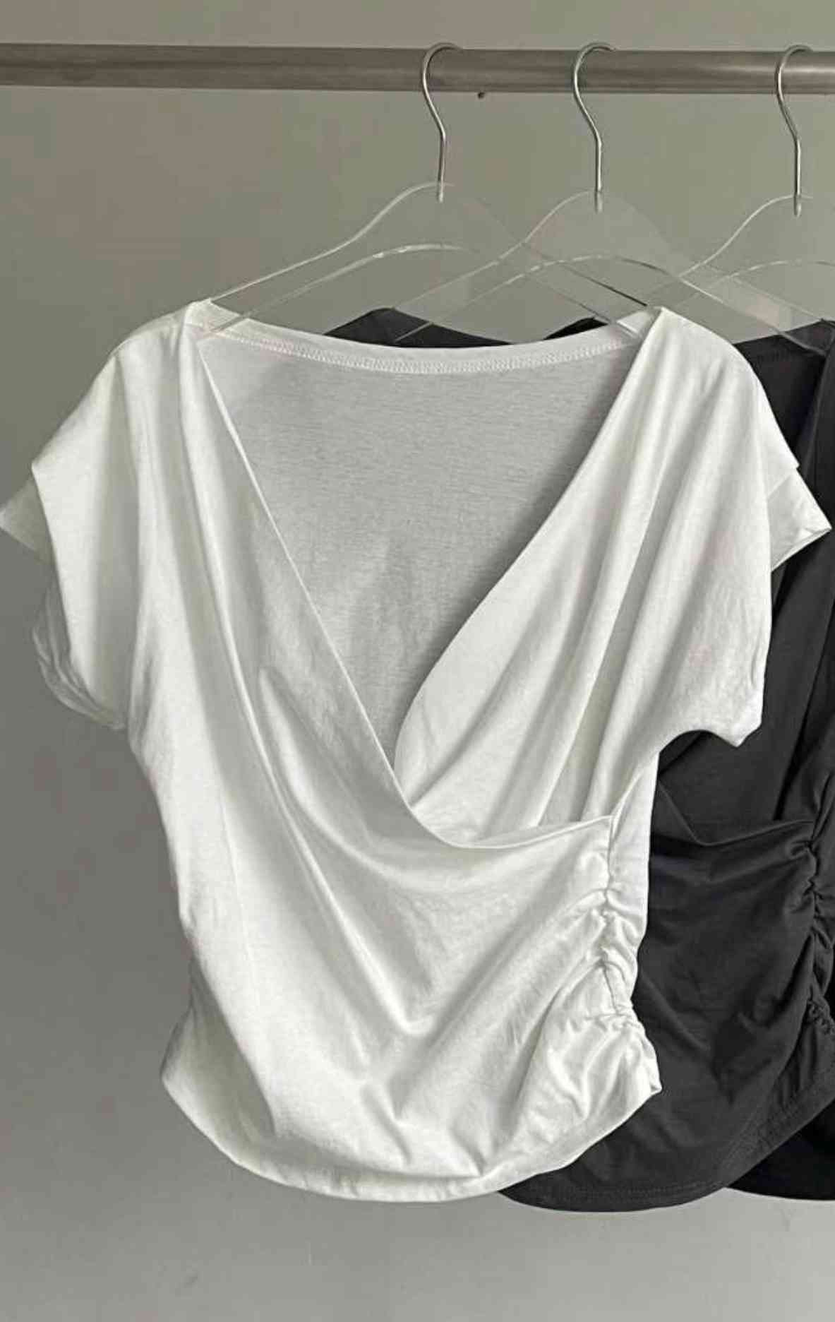 AWESOME-TB1東大門㊣直郵女士新品25春夏真品時尚熱賣推薦T恤AWESOME-TB1T恤