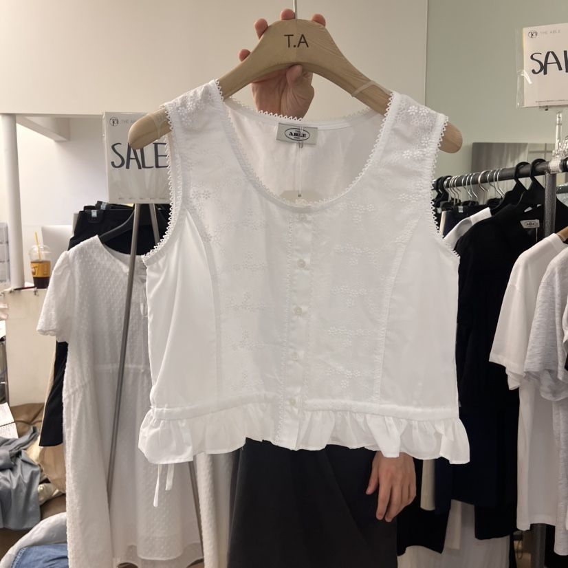 THE ABLE東大門㊣實拍女裝新品時尚職業推薦熱賣人氣吊帶背心THE ABLE/TA吊帶/背心