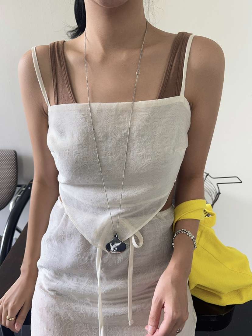 OUPPT東大門㊣直郵女士新品25春夏時尚休閑真品職業吊帶背心OUPPT吊帶/背心